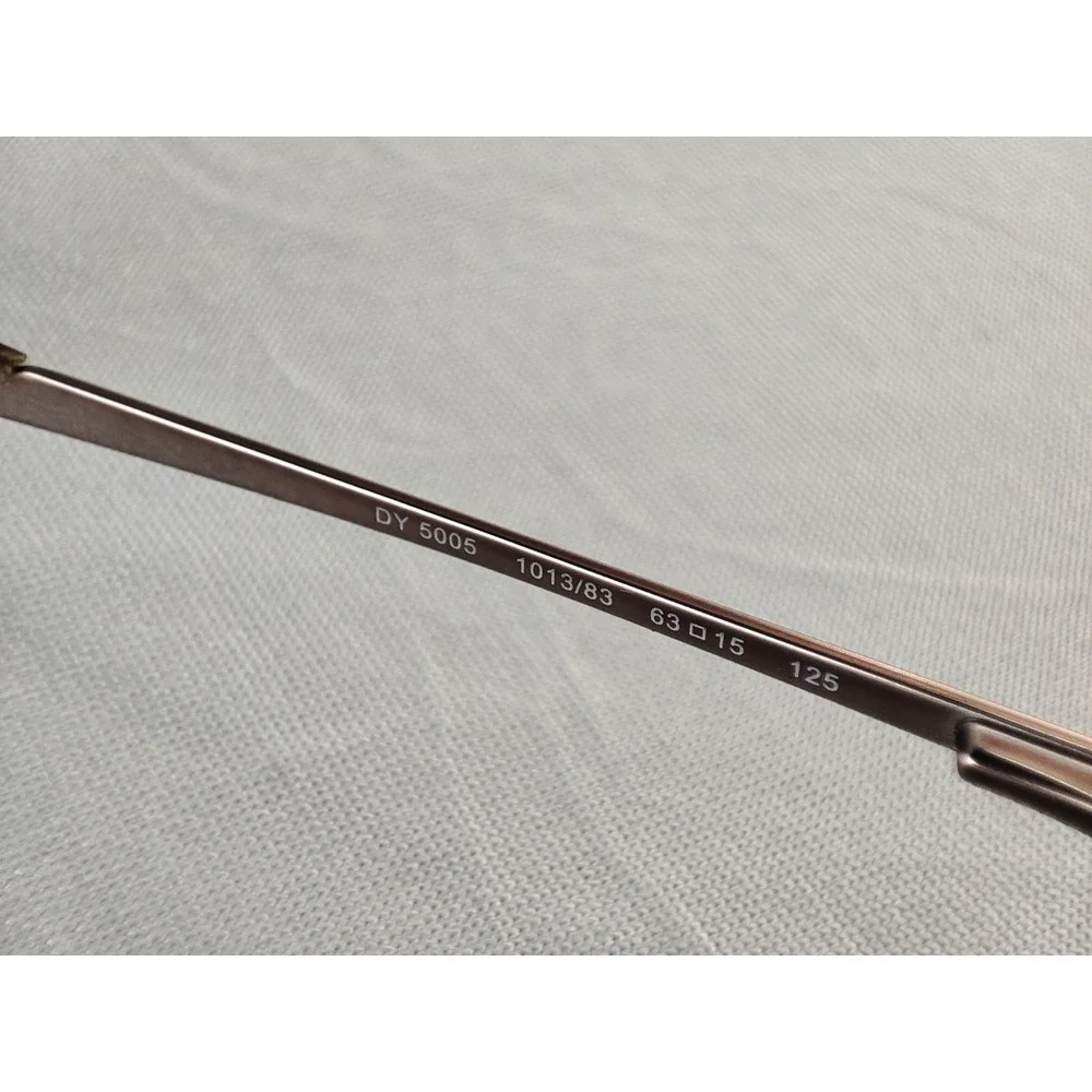 DKNY DY 5005‎ 1013/83 Bronze Brown Polarized Sunglasses 63-15 125 Semi-Rimless